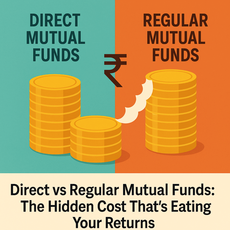 Direct vs Regular Mutual Funds: The Hidden Cost That’s Eating Your Returns