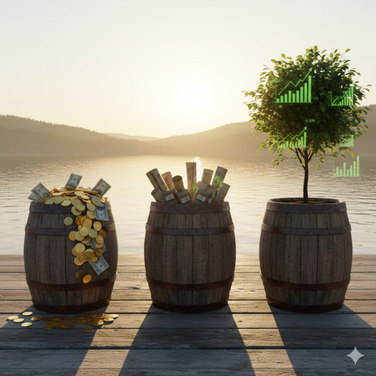 Buckets of Cash: Your Retirement Withdrawal Blueprint