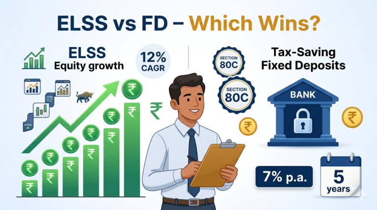 Is ELSS Better Than FD for Salaried Employees? (The Definitive 2026 Comparison)
