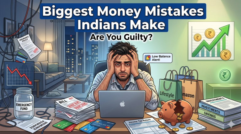 Biggest Money Mistakes Salaried Employees Make in India (2026) – And How to Fix Them